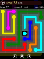 Flow Free 8x8 Mania Board Walkthrough, Cheats & Solutions image 121