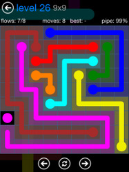 Flow Free 9x9 Mania Level 26