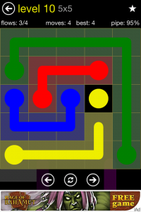Flow 5x5 Level 10