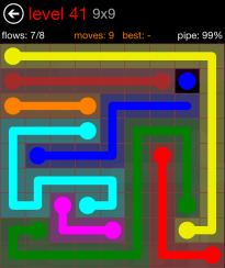 Flow Free 9x9 Level 41