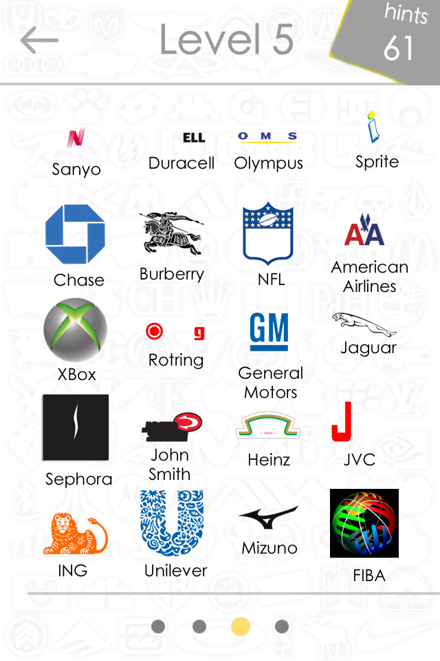 Logos Quiz Answers Level 5