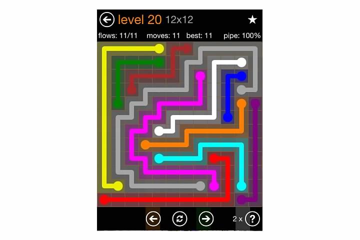 Flow Free Jumbo Pack Walkthrough, Cheats, & Solutions image 48