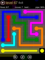 Flow Free 8x8 Mania Board Walkthrough, Cheats & Solutions image 114