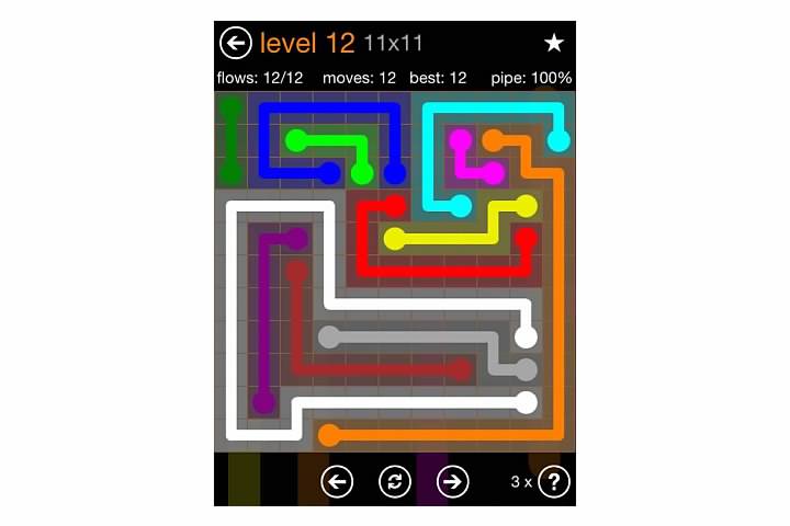 Flow Free Jumbo Pack Walkthrough, Cheats, & Solutions image 14