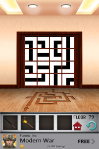 100 Floors Level 79