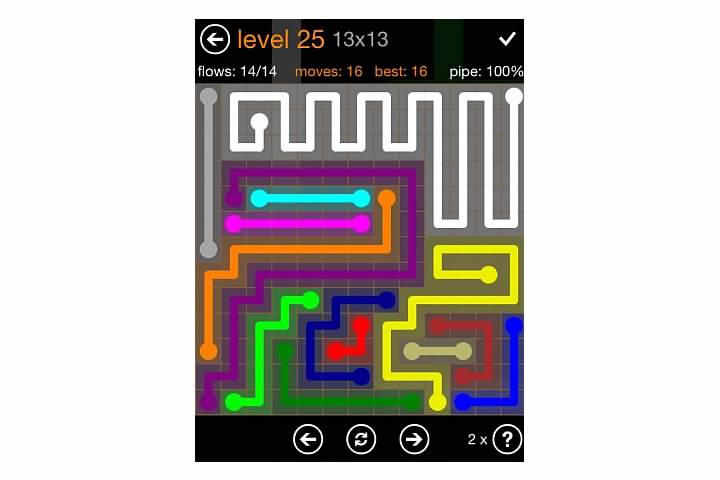 Flow Free Jumbo Pack Walkthrough, Cheats, & Solutions image 72
