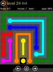 Flow Free 8x8 Mania Board Walkthrough, Cheats & Solutions image 67