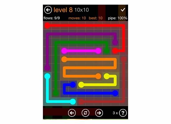 Flow Free Jumbo Pack Walkthrough, Cheats, & Solutions image 149