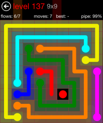 Flow Free 9x9 Level 137
