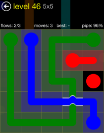 Flow Free Bridges 5x5 46