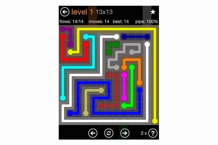 Flow Free Jumbo Pack Walkthrough, Cheats, & Solutions image 10
