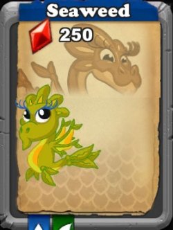 dragonvale seaweed dragon