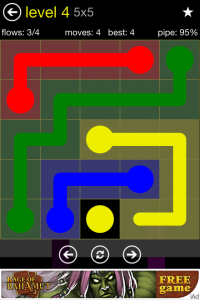 Flow 5x5 Level 4