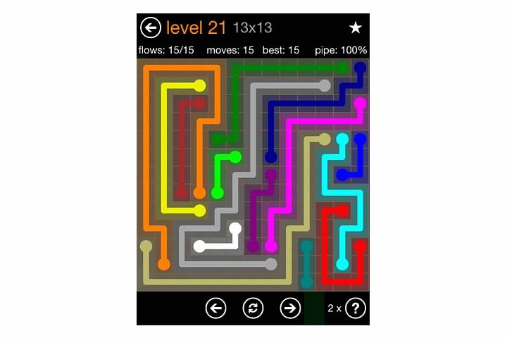 Flow Free Jumbo Pack Walkthrough, Cheats, & Solutions image 55
