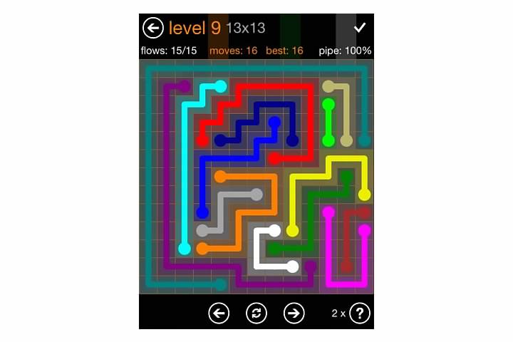 Flow Free Jumbo Pack Walkthrough, Cheats, & Solutions image 120