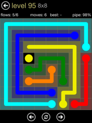 Flow Free 8x8 Mania Board Walkthrough, Cheats & Solutions image 145