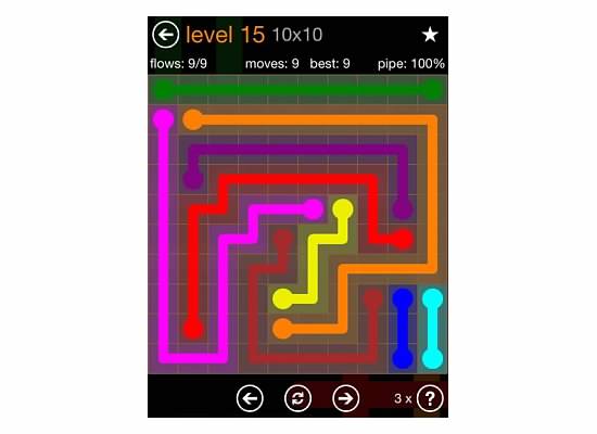 Flow Free Jumbo Pack Walkthrough, Cheats, & Solutions image 128