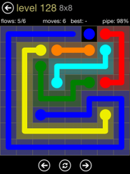Flow Free 8x8 Mania Board Walkthrough, Cheats & Solutions image 32