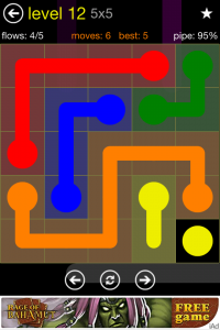 Flow 5x5 Level 12