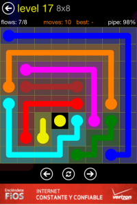 Flow Free 8x8 Level 17