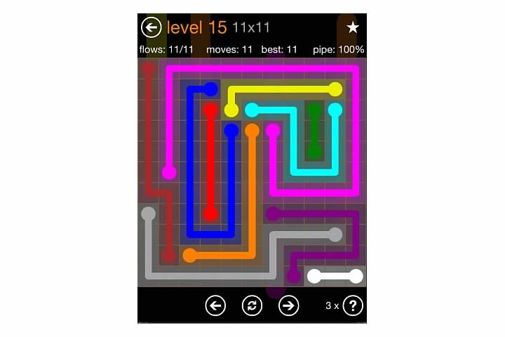 Flow Free Jumbo Pack Walkthrough, Cheats, & Solutions image 26
