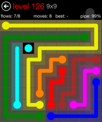 Flow Free 9x9 Level 126