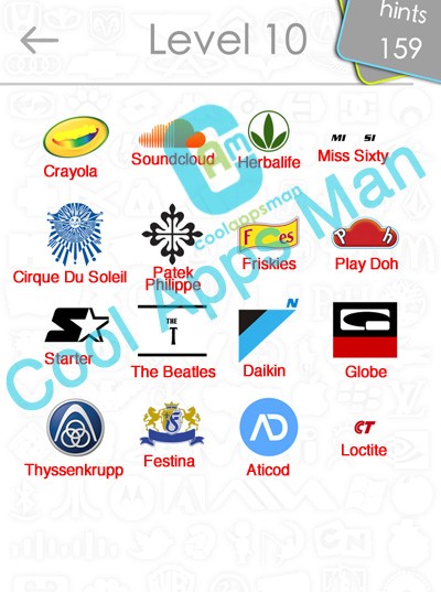 Logo quiz answers level 10