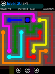 Flow Free 9x9 Mania Level 30