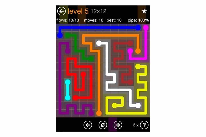 Flow Free Jumbo Pack Walkthrough, Cheats, & Solutions image 103