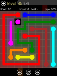 Flow Free 8x8 Mania Board Walkthrough, Cheats & Solutions image 134