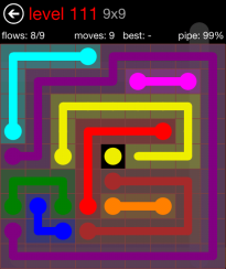 Flow Free 9x9 Level 111