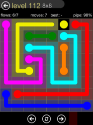 Flow Free 8x8 Mania Board Walkthrough, Cheats & Solutions image 16