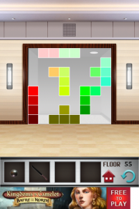 100 Floors Level 55