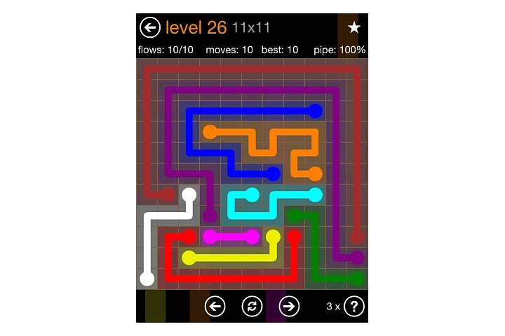 Flow Free Jumbo Pack Walkthrough, Cheats, & Solutions image 74