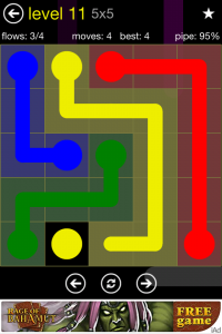 Flow 5x5 Level 11