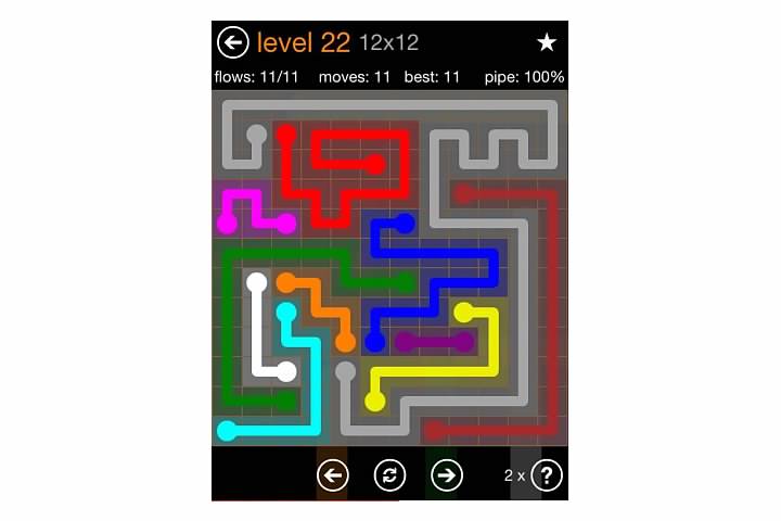 Flow Free Jumbo Pack Walkthrough, Cheats, & Solutions image 59
