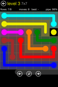 Flow Free 7x7 Level 4