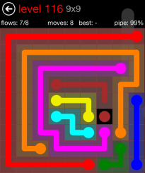 Flow Free 9x9 Level 116