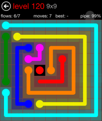 Flow Free 9x9 Level 120