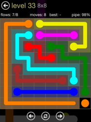 Flow Free 8x8 Mania Board Walkthrough, Cheats & Solutions image 77