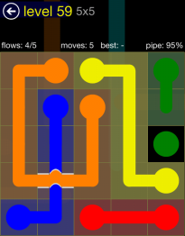 Flow Free Bridges 5x5 59