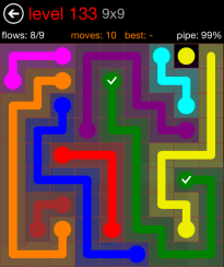 Flow Free 9x9 Level 133
