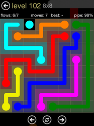 Flow Free 8x8 Mania Board Walkthrough, Cheats & Solutions image 5