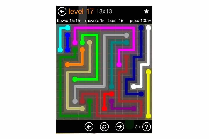 Flow Free Jumbo Pack Walkthrough, Cheats, & Solutions image 36