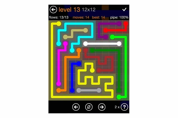 Flow Free Jumbo Pack Walkthrough, Cheats, & Solutions image 19