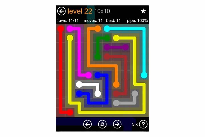Flow Free Jumbo Pack Walkthrough, Cheats, & Solutions image 135