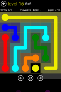 Flow 6x6 Level 15