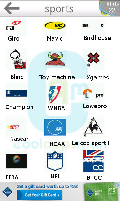 Logo Quiz Ultimate level 5 sports pt 5