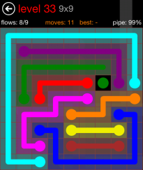 Flow Free Level 33