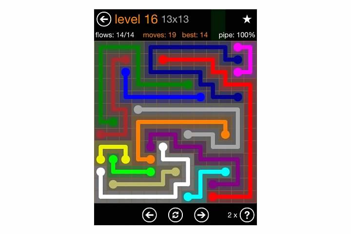 Flow Free Jumbo Pack Walkthrough, Cheats, & Solutions image 32